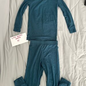 Little Sleepies Ocean Blue Kids Pajama Set